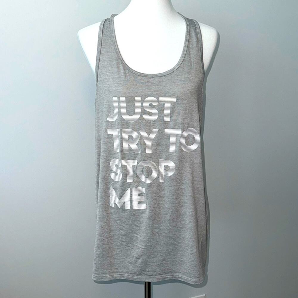 C9 Champion Graphic Active Wear Racer Back Tank Top Women's Large